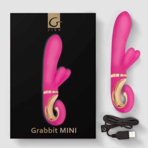 Vibrator-Rabbit-Grabbit-MINI-–-Dolce,-Violet-accesorii