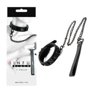 Zgardă-Ns-Toy-Sinful-Collar-–-Black