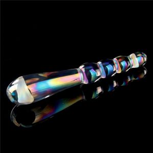 Dildo-Anal-Twilight-Gleam-Glass-Rising-Ripples,-sticla