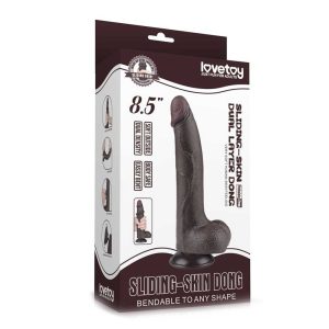 Dildo-Sliding-Skin-Dual-Layer-Dong-Black-I-cutie