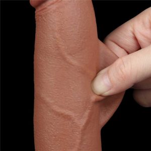 Dildo-Sliding-Skin-Dual-Layer-Dong-Brown-I-textura