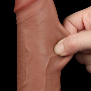 Dildo-Sliding-Skin-Dual-Layer-Dong-Brown-II-textura