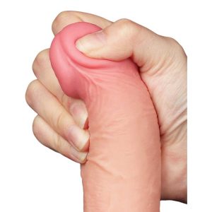 Dildo-Sliding-Skin-Dual-Layer-Dong-Flesh-III-19,5-cm-cap-moale