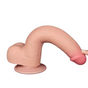 Dildo-Sliding-Skin-Dual-Layer-Dong-–-22-cm-flexibil