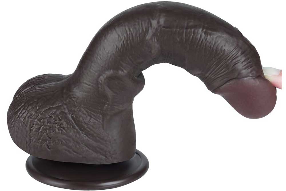 Dildo-Sliding-Skin-Dual-Layer-Dong