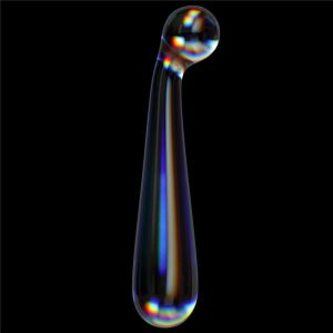 Dildo-Sticlă-Twilight-Gleam-Glass-–-Alluring-Arc-din-sticla