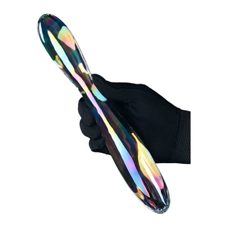 Dildo-Twilight-Gleam-Glass-–-Double-Delight-in-mana
