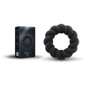 Inel-Penis-Twisted-Răsucit.-Prelungire-Erecție-&-Stimulare