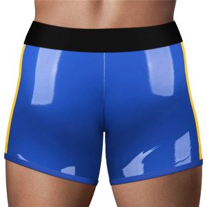 Pantaloni-Scurti-Chic-Strap-On-M-L-(91-–-99-inch-waist)-Blue-el-soate