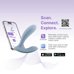 Erica-Dusty-Blue-Svakom-11-moduri-de-vibrație-app