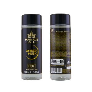 HOT-Massage-Oil-Amber-&-Musk,-100-ml