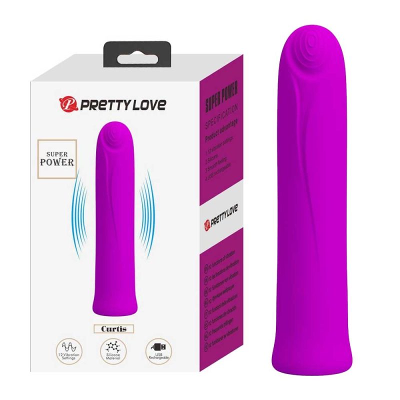 Mini Vibrator Pretty Love Curtis Purple