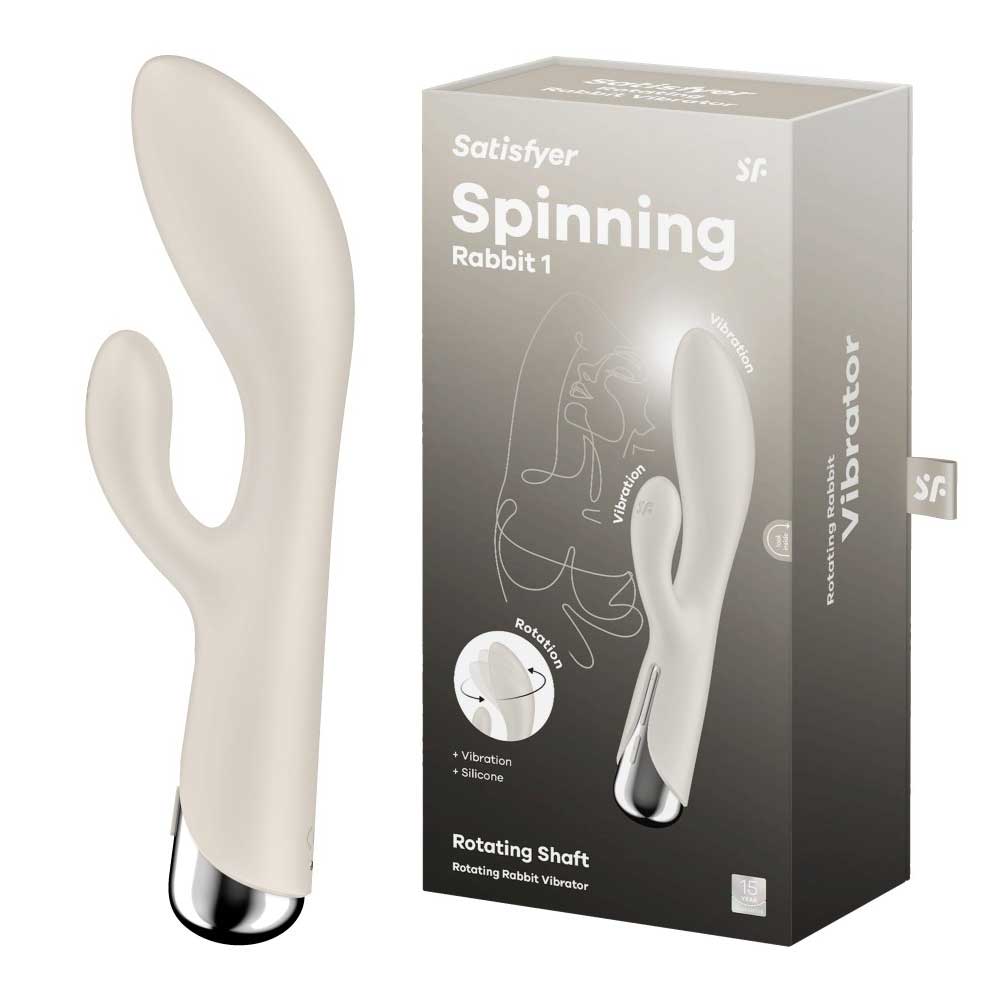Satisfyer-Spinning-Rabbit-#1-Beige-12-Programe-de-vibrație-&-5-Setări-de-rotație Satisfyer-Spinning-Rabbit-#1-Beige-12-Programe-de-vibrație-&-5-Setări-de-rotație