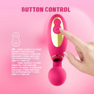 Vibrator-Kissen-Duende-Clitoris-&-Punctul-G-–-10-vibrații-și-5-moduri-de-sucție-butoane