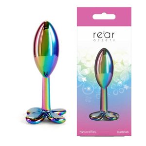Clover 🍀 Dop Anal Metalic Rear Assets - Multicolor