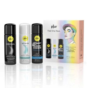 pjur Pride Box / Set 3 Lubrifianți Intimi 30ml