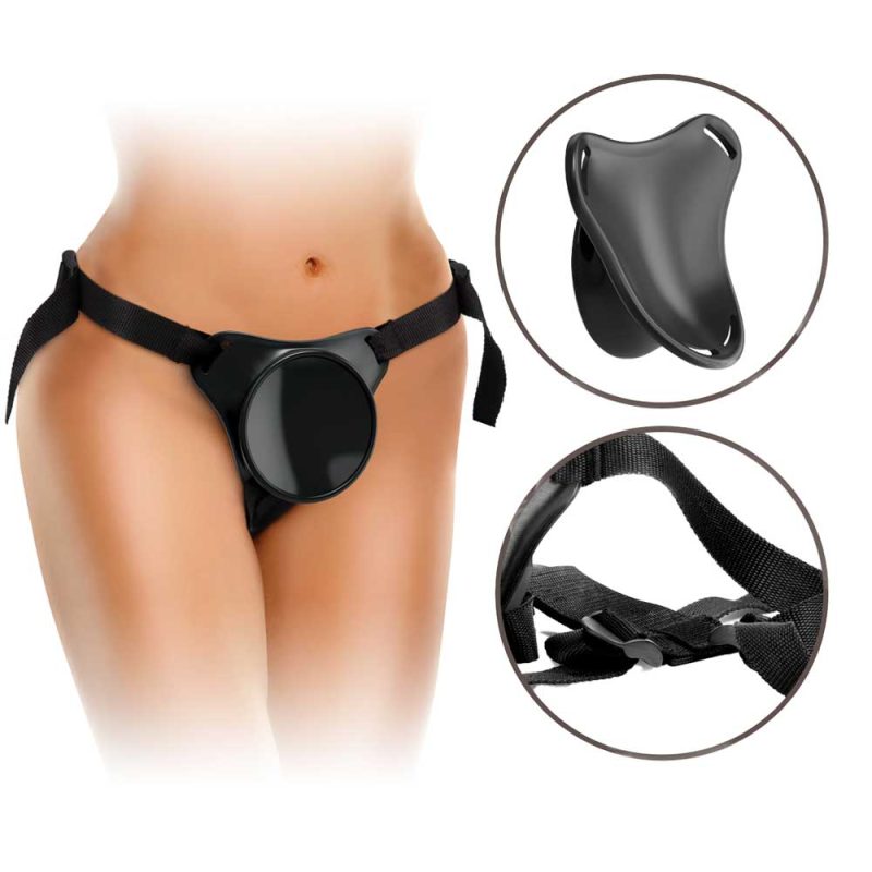Beginner’s Body Dock Strap-on Harness Black