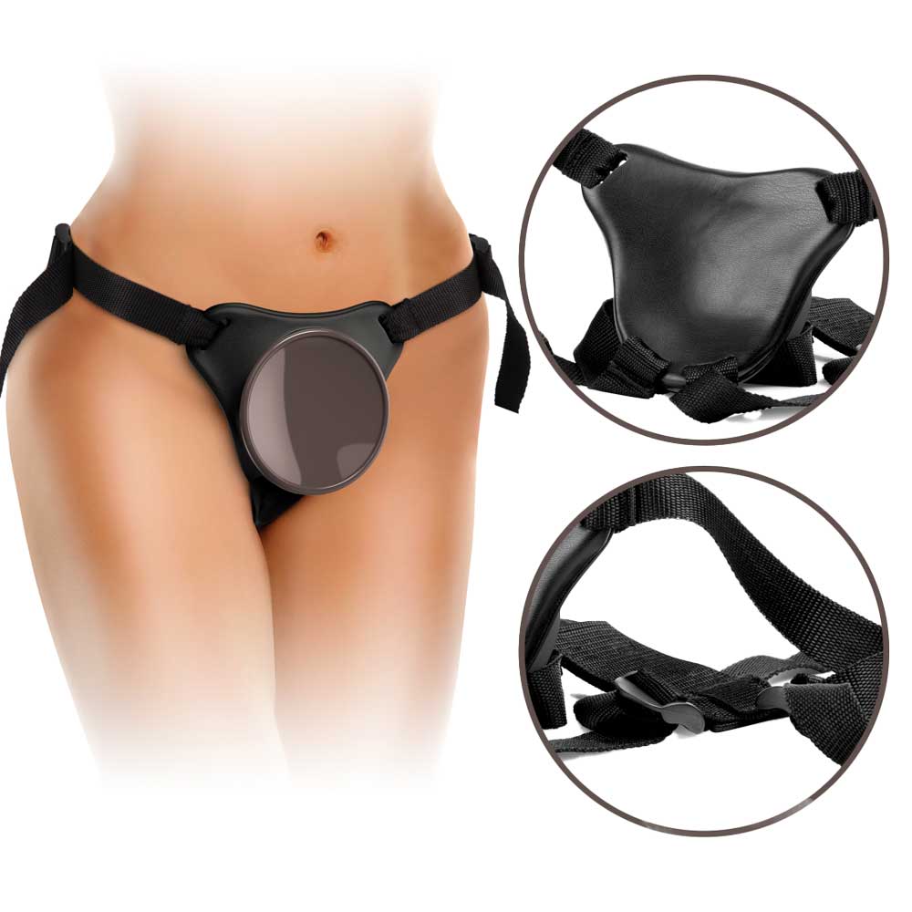 Comfy-Body-Dock®-Strap-On-Harness-Dark-Brown Comfy Body Dock® Strap-On Harness Dark Brown