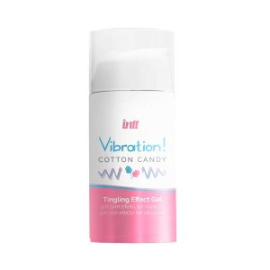 Gel-Pentru-Excitare-–-Efect-de-Vibrații-&-Încălzire,-Aromă-de-Vată-de-Zahăr,-15ml