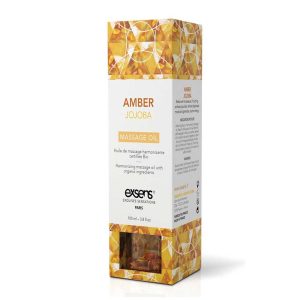 Organic-Massage-Oil-With-Stones-Amber-Jojoba,-100ml,-cutie