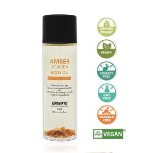 Organic-Massage-Oil-With-Stones-Amber-Jojoba,-100ml-ulei