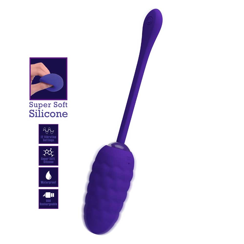 Ou-Vibrator-Pretty-Love-Marina-Purple-II-12-Setări-de-Vibrație Ou-Vibrator-Pretty-Love-Marina-Purple-II-12-Setări-de-Vibrație