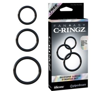 Set Inele Penis Elite Silicone 3