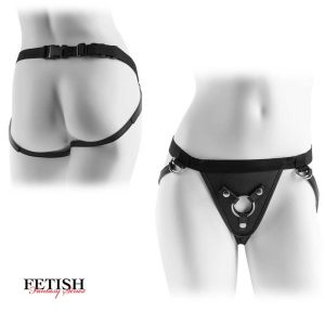 Strapon-Perfect-Fit-Harness-Black-by-Pipedream