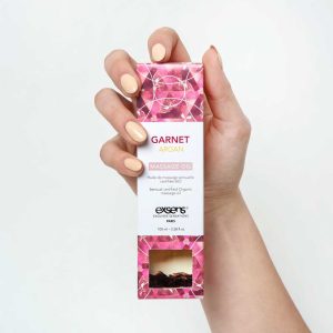 Ulei-de-Masaj-BIO-Cu-Pietre-Granat-Argan,-100ml-in-mana