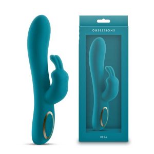 Vibrator-Rabbit-Obsessions-Hera-Dark-Green-[3-Viteze-&-7-Funcții]