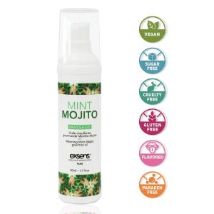 Warming-Gourmet-Massage-Oil-Mint-Mojito,-50ml-info