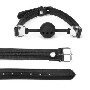 Căluș-Black-Bond-Ball-Gag