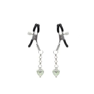 Glow-in-dark Nipple ClampsGreen (2pcs a set)