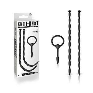 Set Jucării Uretră Knot-Knot Silicone Urethral Sounding Kit II