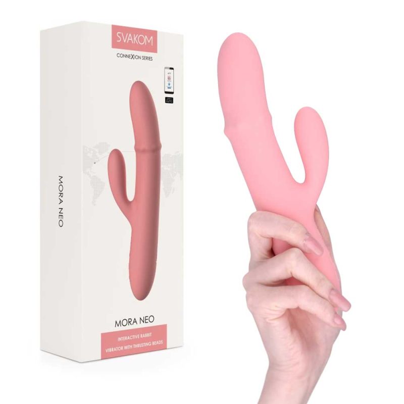 Vibrator Rabbit Mora Neo Peach