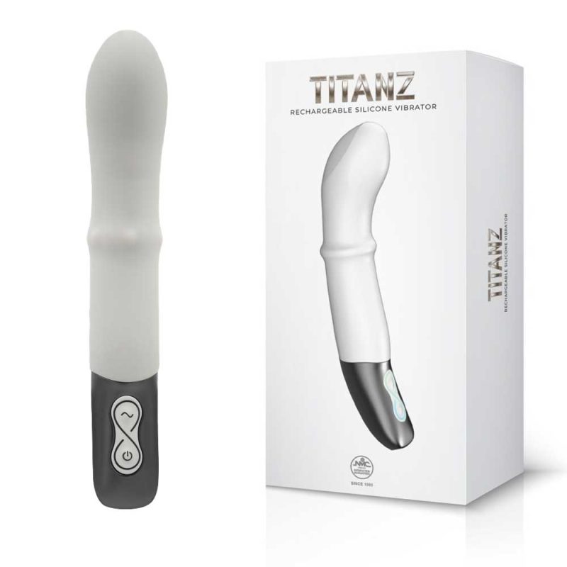 Vibrator Titanz Ivory Nmc Silicone
