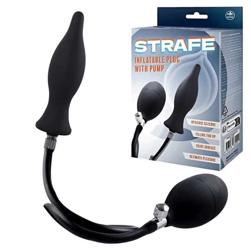 Butt Plug Gonflabil – Strafe Inflatable Plug With Pump II