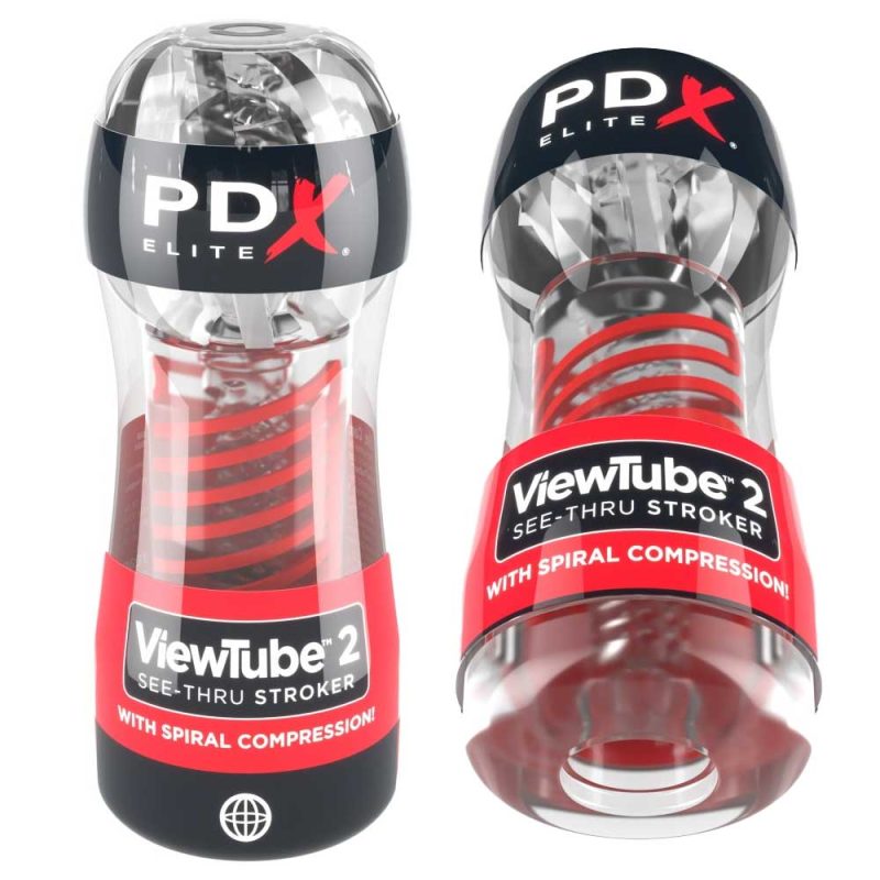 Masturabtor ViewTube™ 2 See-Thru Stroker Clear