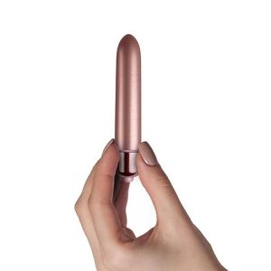 Vibrator Bullet Touch of Velvet Rose Blush [10 Funcții de Vibrație]