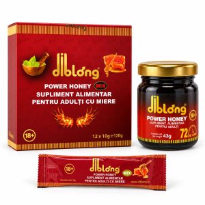 Diblong Power Honey – Supliment Alimentar cu Miere Afrodisiacă 🍯 [Creșterea Libidoului și a Potenței]