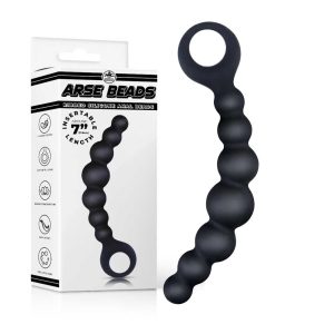 Bile Anale Arse Beads #7 – Ribbed Silicone Anal Beads I