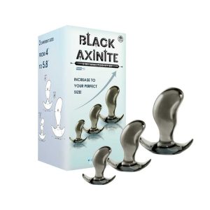 Black Axinite 3 in 1 Aanl Plug Kit Set II