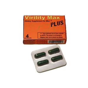 Capsule Virility Max Plus – 4 Pcs