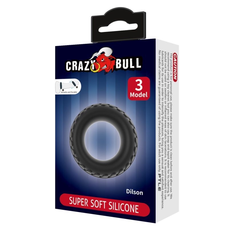 Crazy Bull Dilson Super Soft Silicone Ring