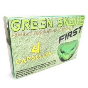GREEN SNAKE - 4 PCS