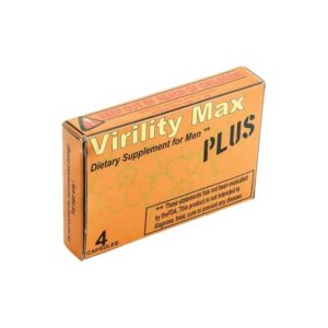 Capsule Virility Max Plus - 4 Pcs