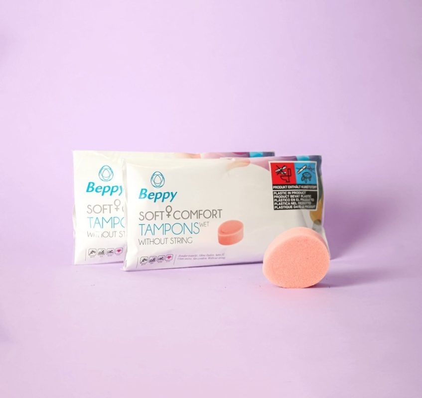 Beppy Tampon Wet - Lubricated Sponge Tampon