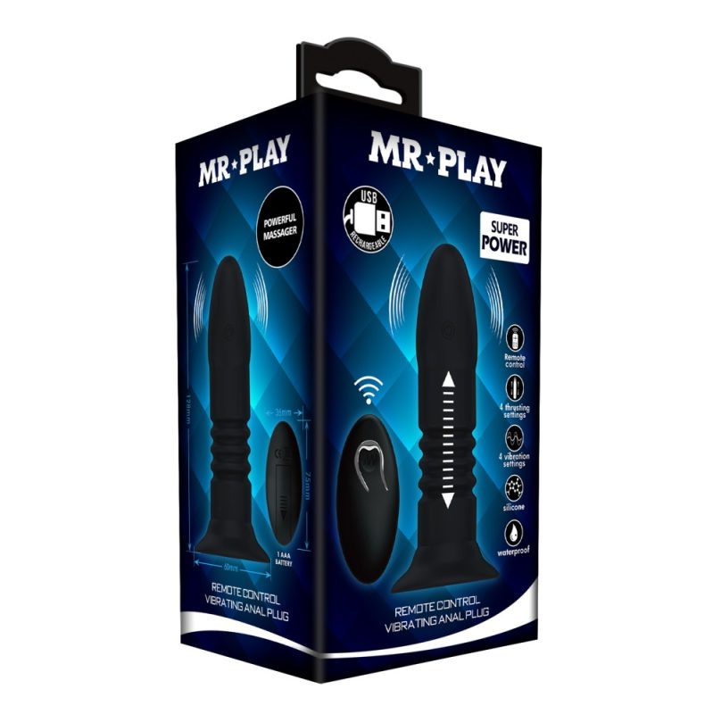 Mr. Play Super Power Vibrating Anal Plug III