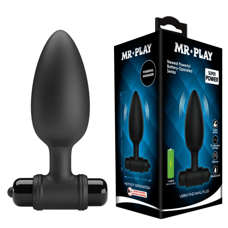 Mr. Play Vibrating Anal Plug VI