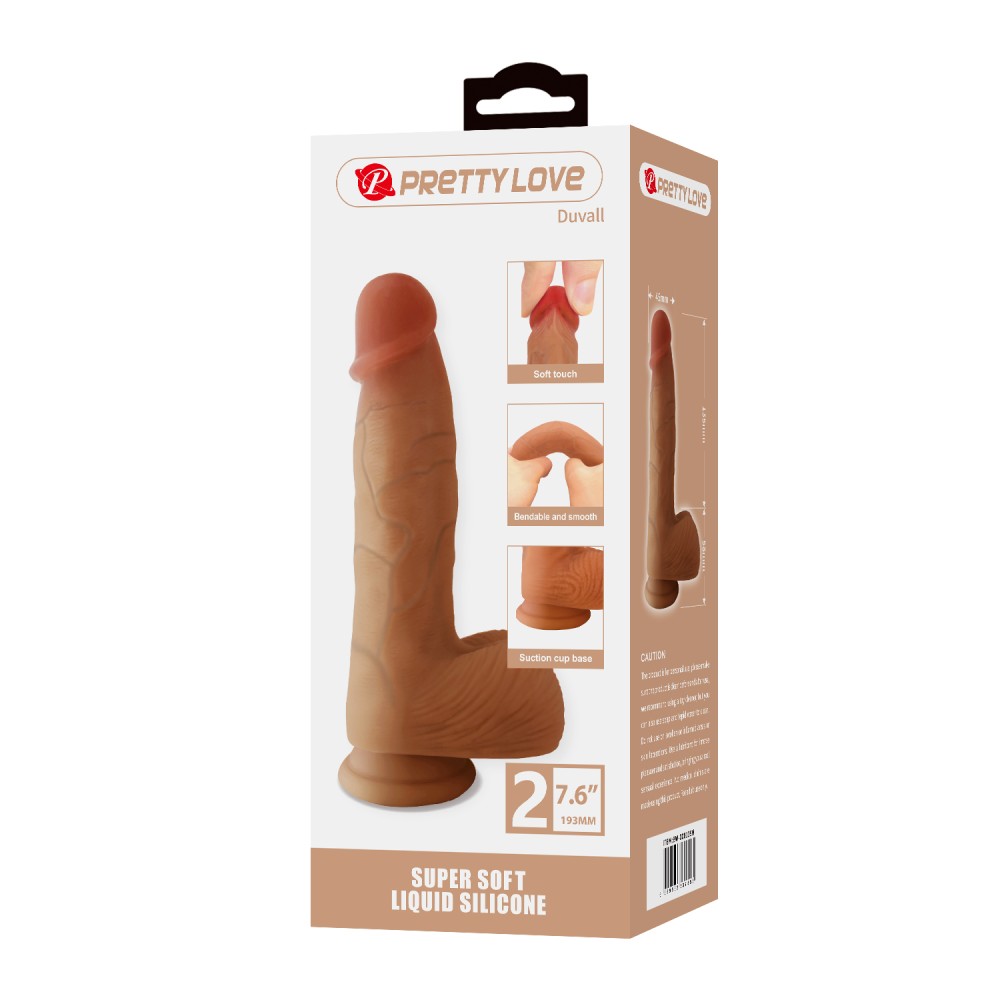 Pretty Love Duvall 7.6" Dildo Flesh II Pretty Love Duvall 7.6" Dildo Flesh II